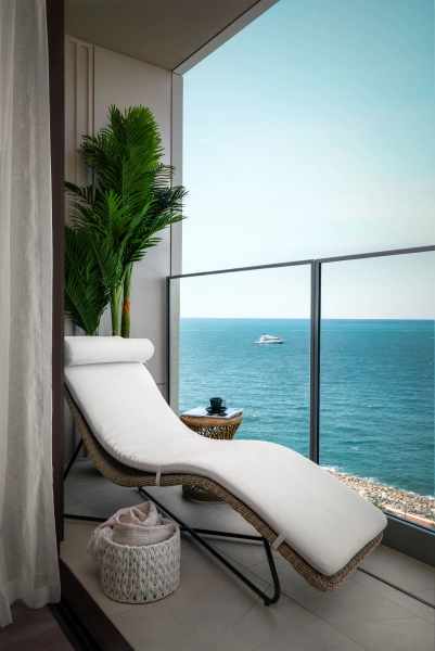 Moderne 2-Zimmer-Wohnung mit Meerblick und bezugsfertig - Ihr neues Traumdomizil!