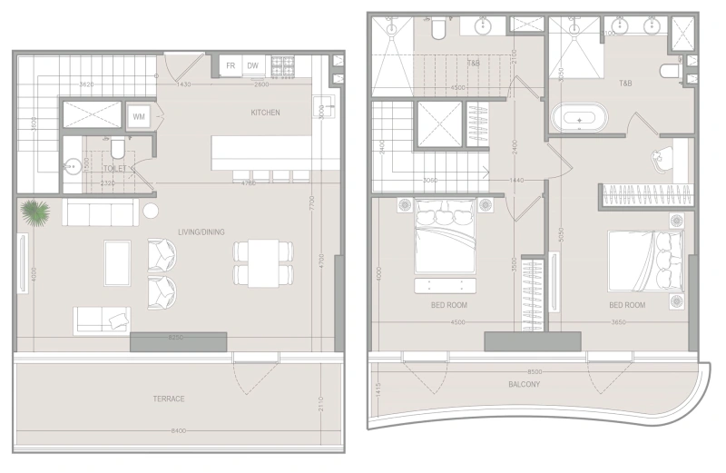 2-Bedroom Apartment in "A1LA RESIDENCE"