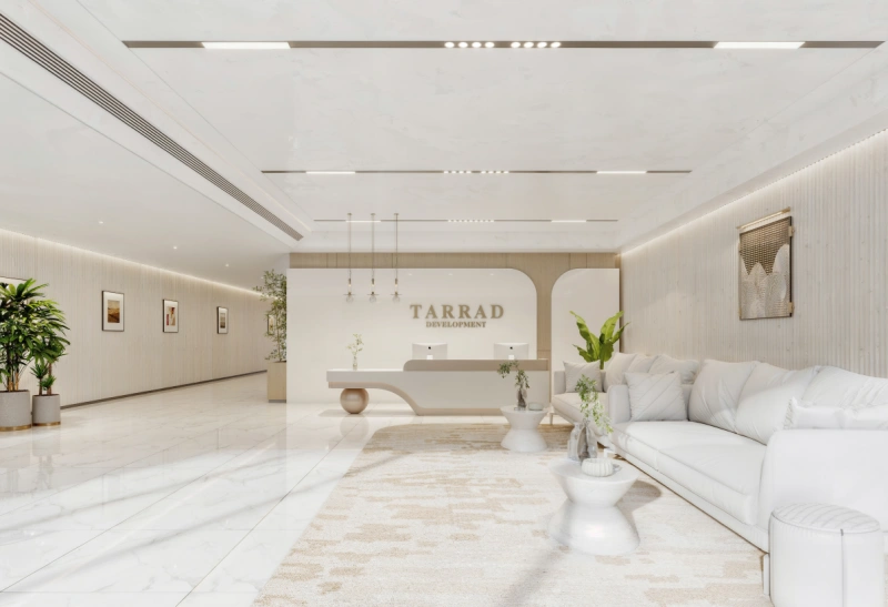 Modernes Design in 1-Zimmer Apartment am Stadtrand mit Balkon und Parkblick