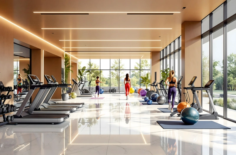 Modernes Design in 1-Zimmer Apartment am Stadtrand mit Balkon und Parkblick