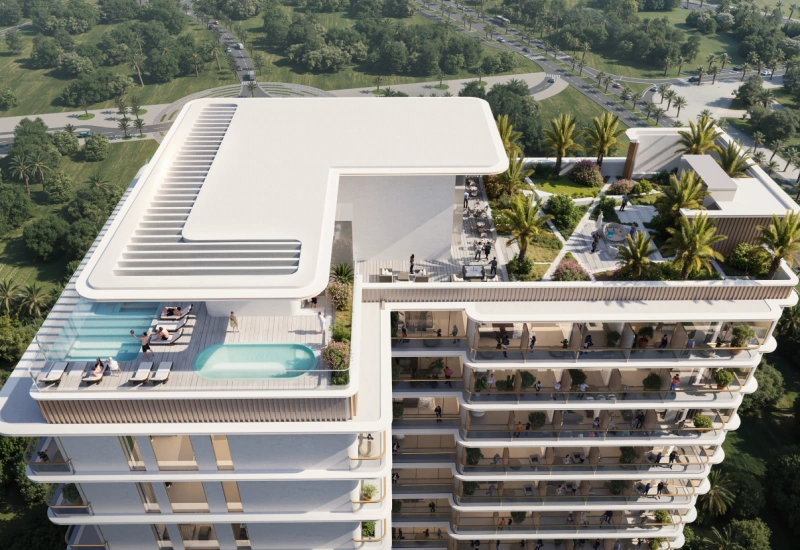 Modernes Design in 1-Zimmer Apartment am Stadtrand mit Balkon und Parkblick