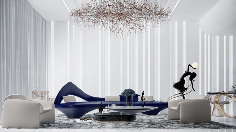 Luxuriöse Präsidentensuite mit einem Schlafzimmer und Büro - elegantes Design, großartige Annehmlichkeiten