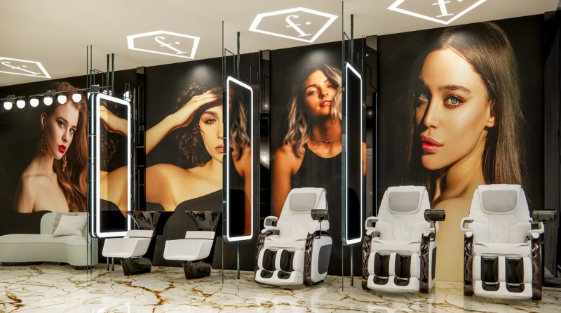 Luxuriöse Präsidentensuite mit einem Schlafzimmer und Büro - elegantes Design, großartige Annehmlichkeiten