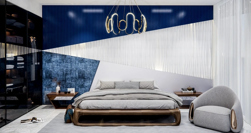 Luxuriöse Präsidentensuite mit einem Schlafzimmer und Büro - elegantes Design, großartige Annehmlichkeiten