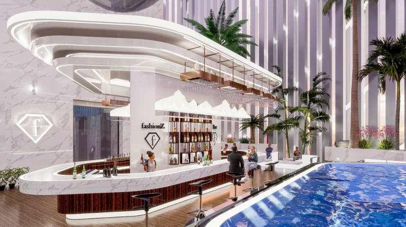 Luxuriöse Präsidentensuite mit einem Schlafzimmer und Büro - elegantes Design, großartige Annehmlichkeiten