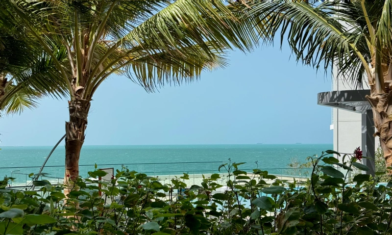 Traumhafte 3-Zimmer-Wohnung in Bluewaters Residences 4 mit Terrasse, Pool- und Meerblick!