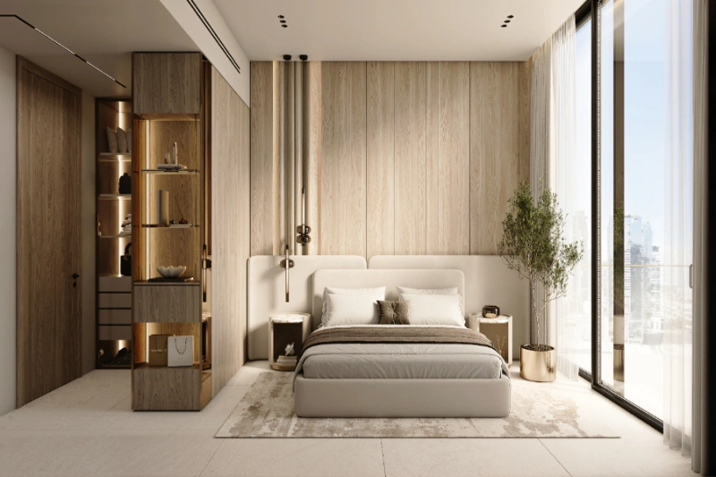 Stilvolle Zwei-Zimmer-Wohnung mit modernem Design