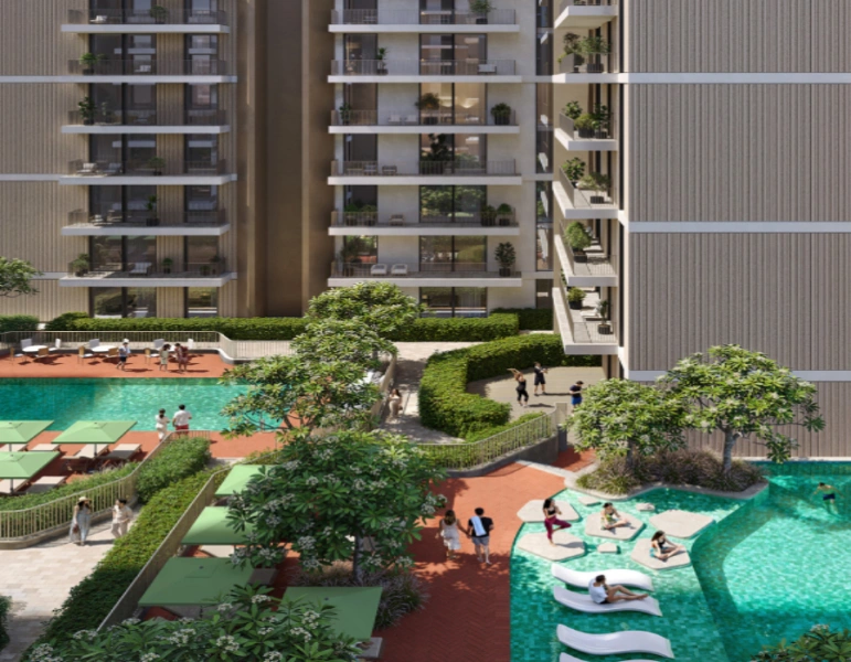 Atemberaubende Drei-Zimmer-Wohnung mit modernem Design