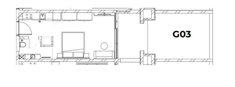 Modernes Studio mit tollen Annehmlichkeiten in Top-Lage!