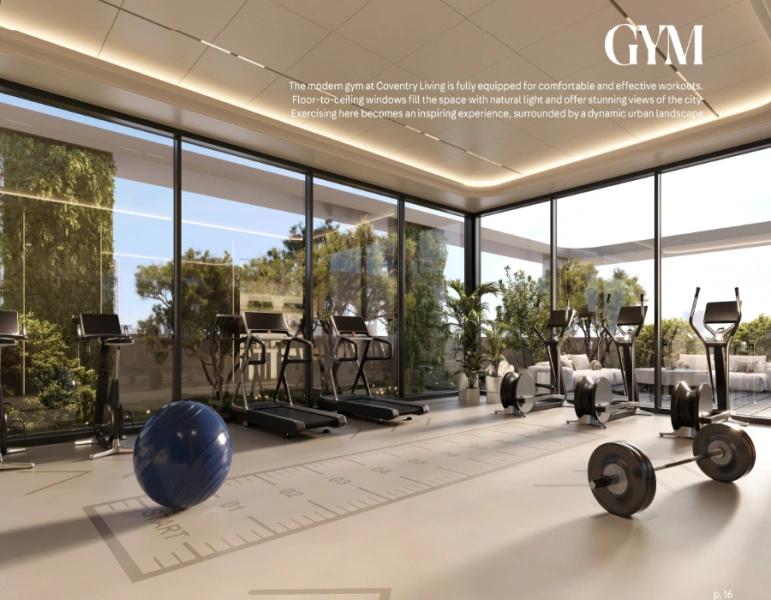 Stilvolles Ein-Zimmer-Apartment mit modernem Design