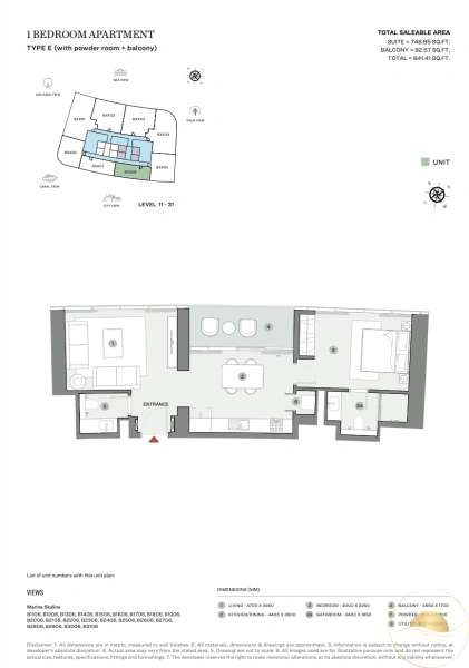 limited edition 2-room residence for luxury living!