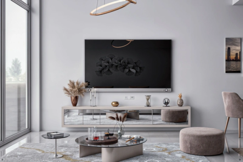 Stilvolles Ein-Zimmer-Apartment mit modernem Design