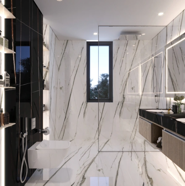 Luxus-Apartment mit 5 Schlafzimmern, Hausmädchenzimmer und eigenem Bad, riesigem Grundriss