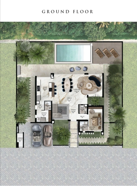 Luxus-Apartment mit 5 Schlafzimmern, Hausmädchenzimmer und eigenem Bad, riesigem Grundriss