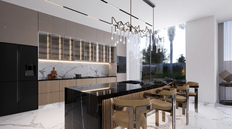 Luxus-Apartment mit 5 Schlafzimmern, Hausmädchenzimmer und eigenem Bad, riesigem Grundriss