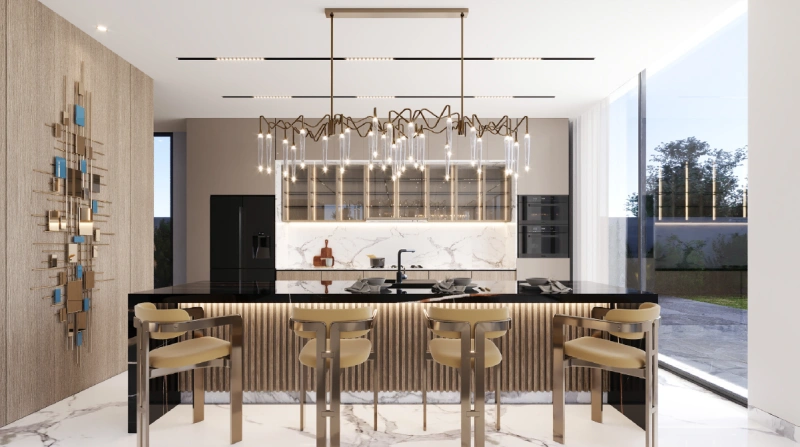 Luxus-Apartment mit 5 Schlafzimmern, Hausmädchenzimmer und eigenem Bad, riesigem Grundriss