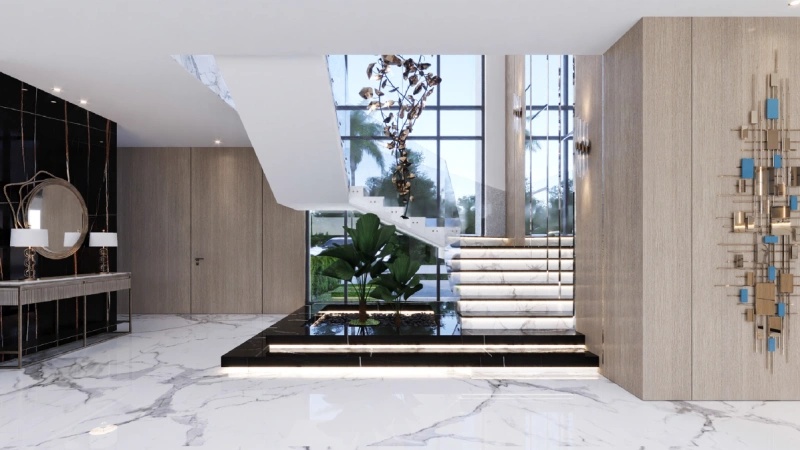 Luxus-Apartment mit 5 Schlafzimmern, Hausmädchenzimmer und eigenem Bad, riesigem Grundriss