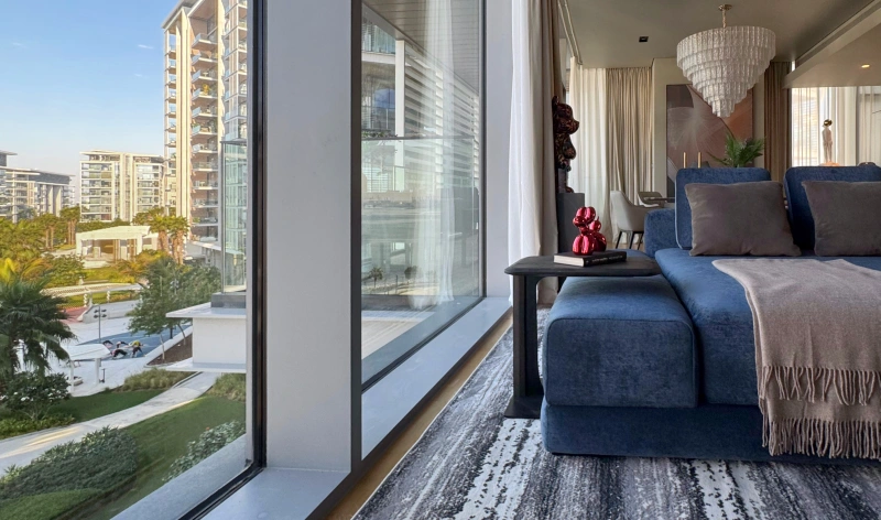 Luxuriöses 3+1 Schlafzimmer Apartment in Bluewaters Residences 6 - Teilweiser Meerblick!