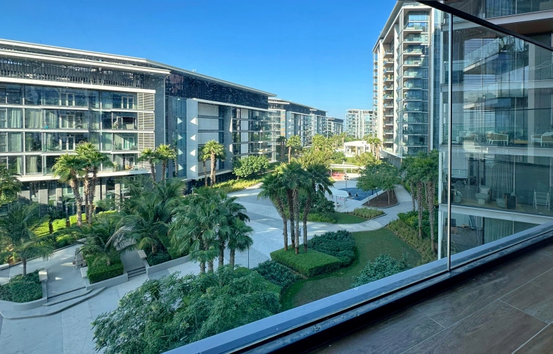 Luxuriöses 3+1 Schlafzimmer Apartment in Bluewaters Residences 6 - Teilweiser Meerblick!