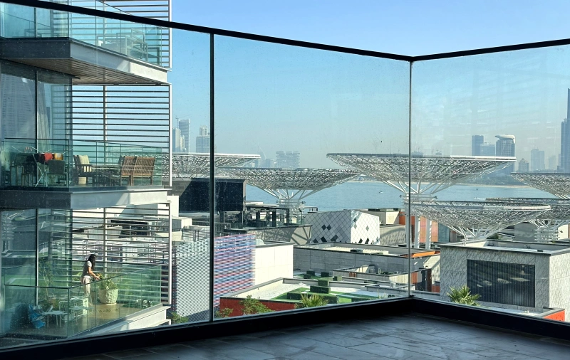 Luxuriöses 3+1 Schlafzimmer Apartment in Bluewaters Residences 6 - Teilweiser Meerblick!