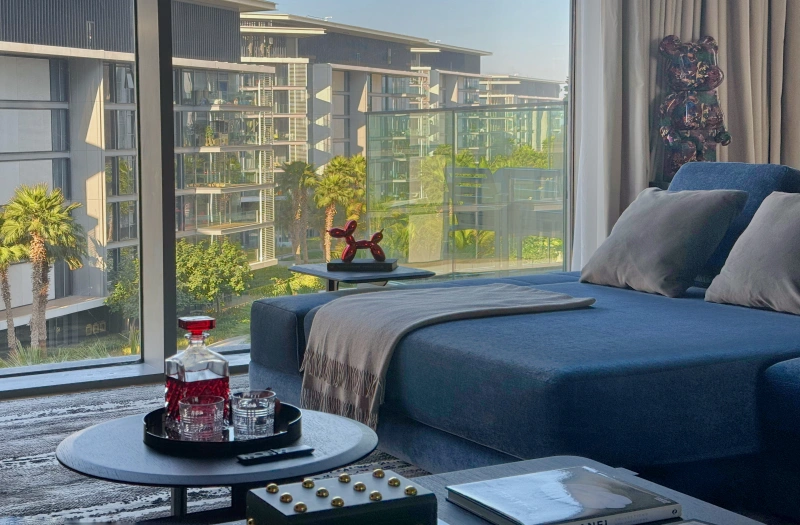 Luxuriöses 3+1 Schlafzimmer Apartment in Bluewaters Residences 6 - Teilweiser Meerblick!