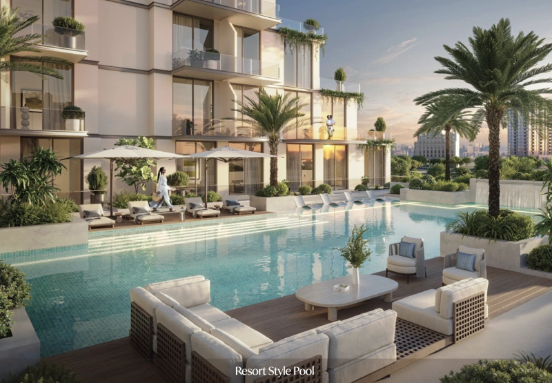 Modernes Wohnen mit Design-orientierter Architektur und Resort-Charakter in JVC!