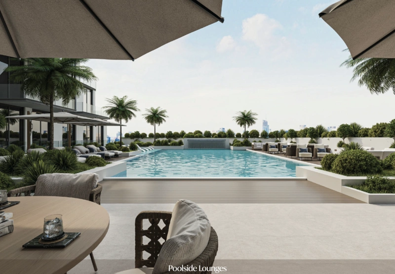 Modernes Wohnen mit Design-orientierter Architektur und Resort-Charakter in JVC!