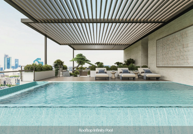 Modernes Wohnen mit Design-orientierter Architektur und Resort-Charakter in JVC!