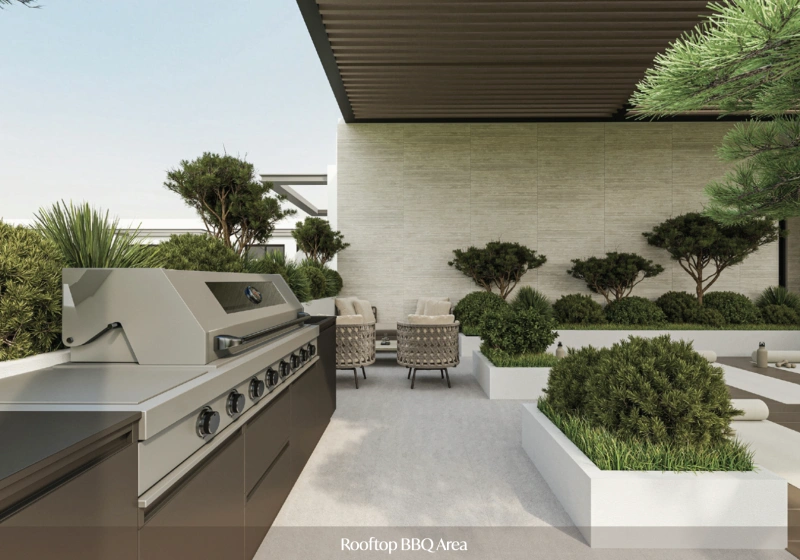 Modernes Wohnen mit Design-orientierter Architektur und Resort-Charakter in JVC!