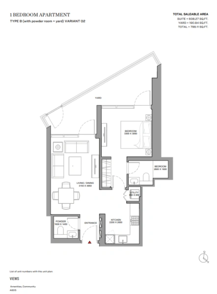Gemütliches 1-Zimmer-Apartment für die perfekte kleine Familie!