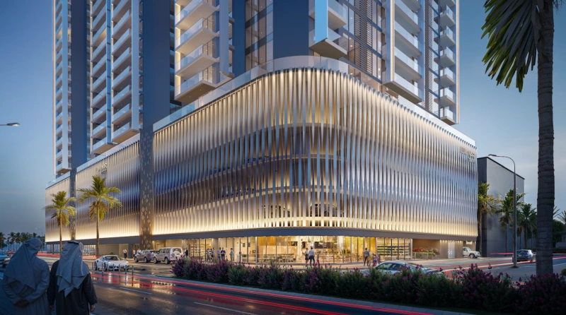 1-Schlafzimmer-Wohnung in "LUM1NAR TOWER"