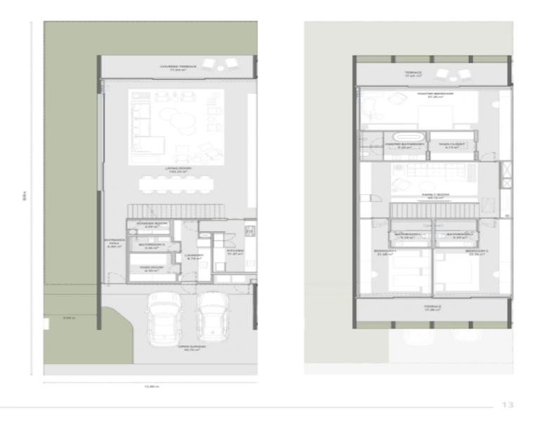 Stilvolles Stadthaus mit drei Schlafzimmern und modernem Design