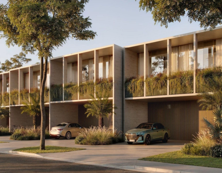 Stilvolles Stadthaus mit drei Schlafzimmern und modernem Design