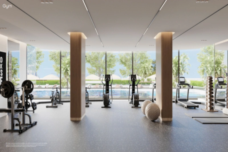 Appartement élégant de deux chambres au design moderne