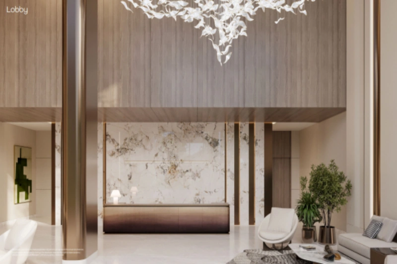 Appartement élégant de deux chambres au design moderne