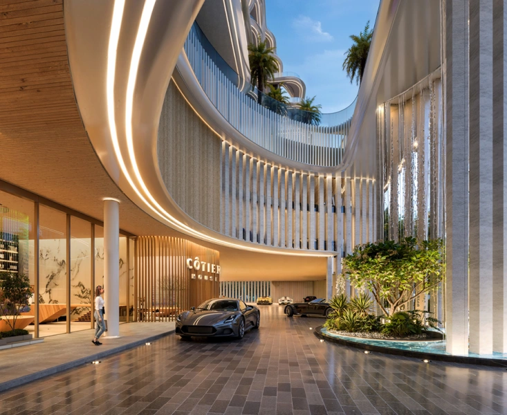 Exklusives Luxus-Penthouse mit 3 Schlafzimmern direkt am Strand & Zugang zum Meer