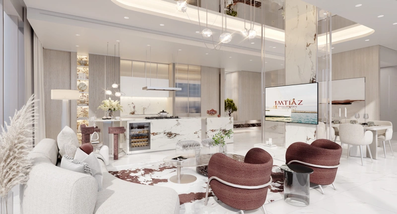 Exklusives Luxus-Penthouse mit 3 Schlafzimmern direkt am Strand & Zugang zum Meer