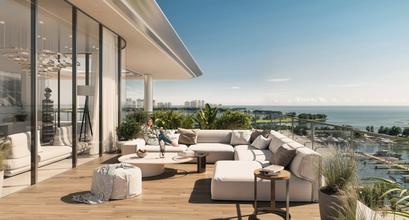 Exklusives Luxus-Penthouse mit 3 Schlafzimmern direkt am Strand & Zugang zum Meer