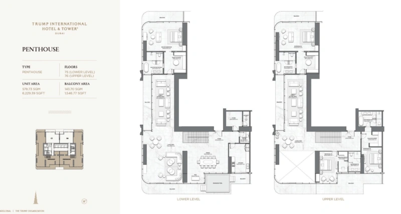 Traumhaftes, luxuriöses 4-Zimmer-Penthouse - Exklusiver Wohntraum in bester Lage!