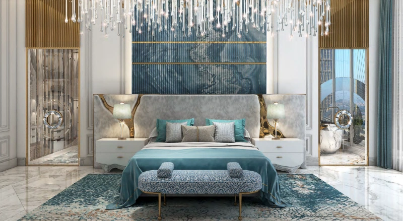 Exklusives 2-Zimmer-Apartment mit Kanalblick im Chic Tower, Business Bay!