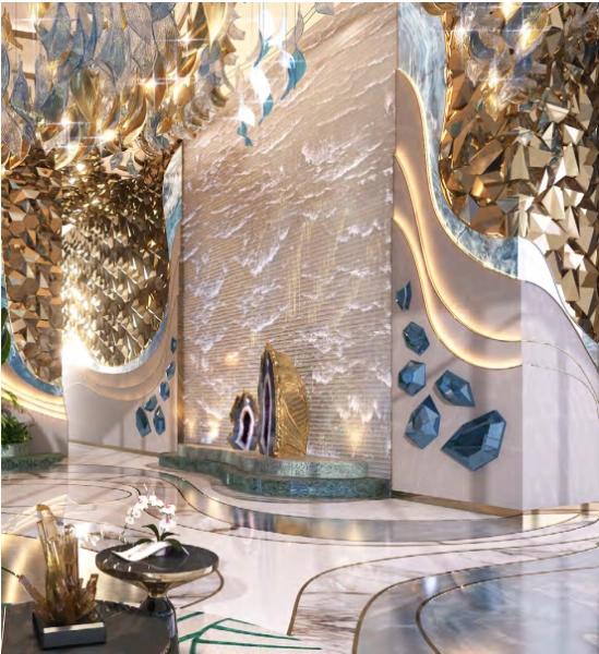 Exklusives 2-Zimmer-Apartment mit Kanalblick im Chic Tower, Business Bay!