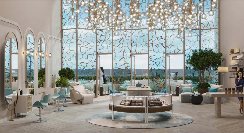 Exklusives 2-Zimmer-Apartment mit Kanalblick im Chic Tower, Business Bay!