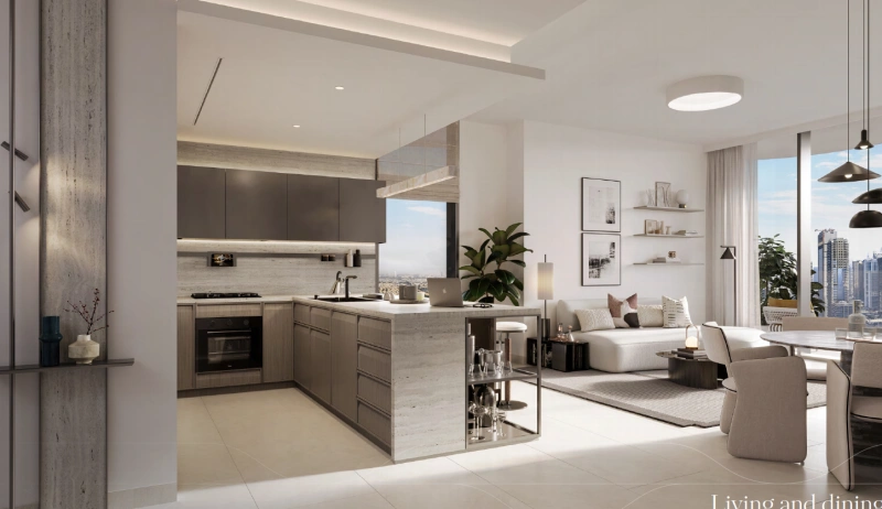 Luxuriöses Apartment mit 1 Schlafzimmer und großartigen Annehmlichkeiten