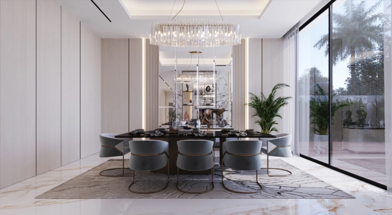 Luxuriöse Villa mit 6 Schlafzimmern, Hausmädchenzimmer, angrenzendem Bad und riesigem Saloon!