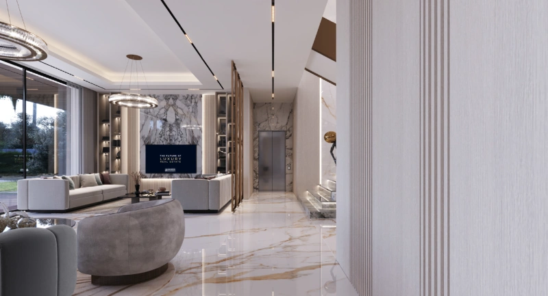 Luxuriöse Villa mit 6 Schlafzimmern, Hausmädchenzimmer, angrenzendem Bad und riesigem Saloon!