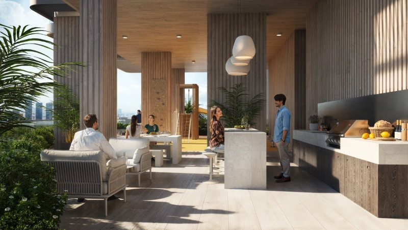 1.5-Bedroom Apartment in "TETR1S TOWER"
