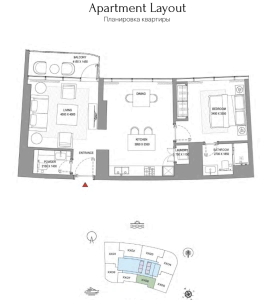 Luxuriöse Strandfront-Wohnung mit einem Schlafzimmer - Einfach atemberaubend!