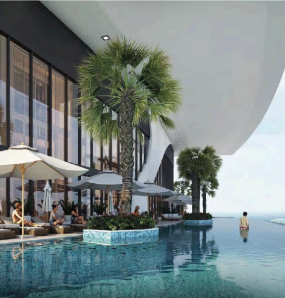 Luxuriöse Strandfront-Wohnung mit einem Schlafzimmer - Einfach atemberaubend!