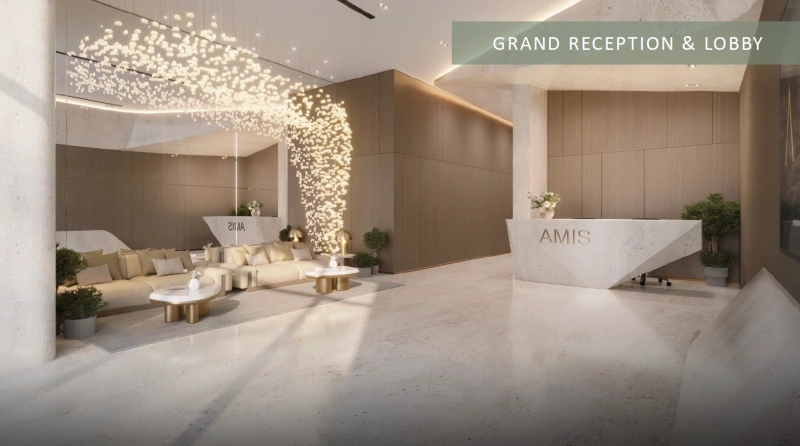 Modernes Design in stilvoller 1-Zimmer-Wohnung