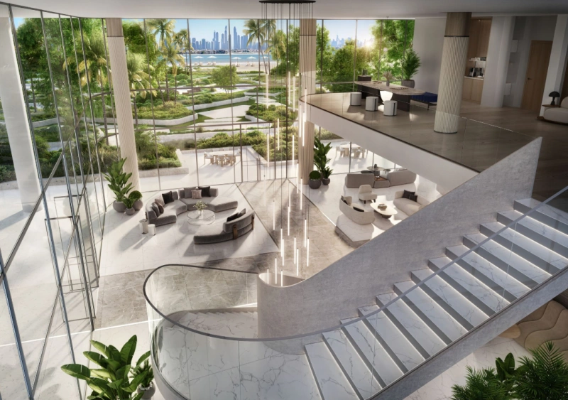 Luxuriöses Apartment mit 1 Schlafzimmer und Balkon, privatem Pool und Blick auf das Meer